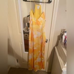 Spring midi dress